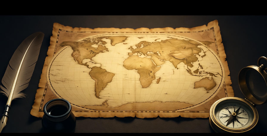 The Story Behind the First World Map